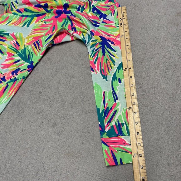 Lilly Pulitzer‎ Island Time Dress XXS Palms Colorful Island Time Pima Shift - Picture 6 of 7